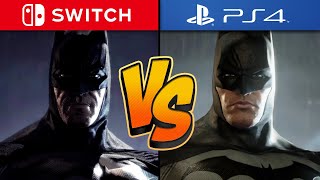 Batman Arkham Trilogy Graphics Comparison (Switch vs Everything Else)