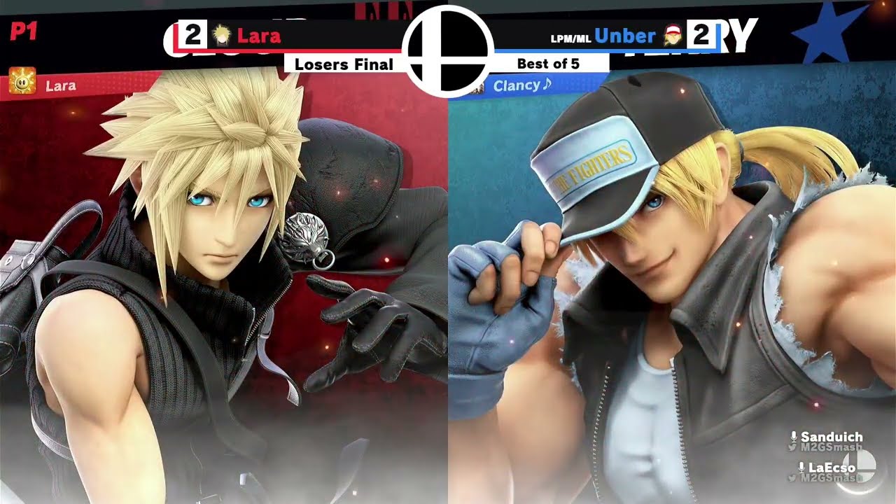 Lunes Miado #4 Losers Final - Unber (Kazuya - Terry) vs Lara (Game and Watch - Aegis - Cloud)