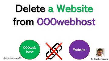 Delete Website from 000WEBHOST | 000WEBHOST - Remove a Website from cPanel