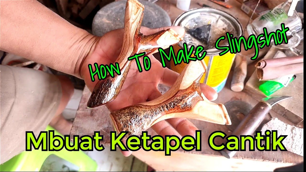 Cara Membuat Ketapel Cantik Dari Cabang Pohon  10 Juni 2023