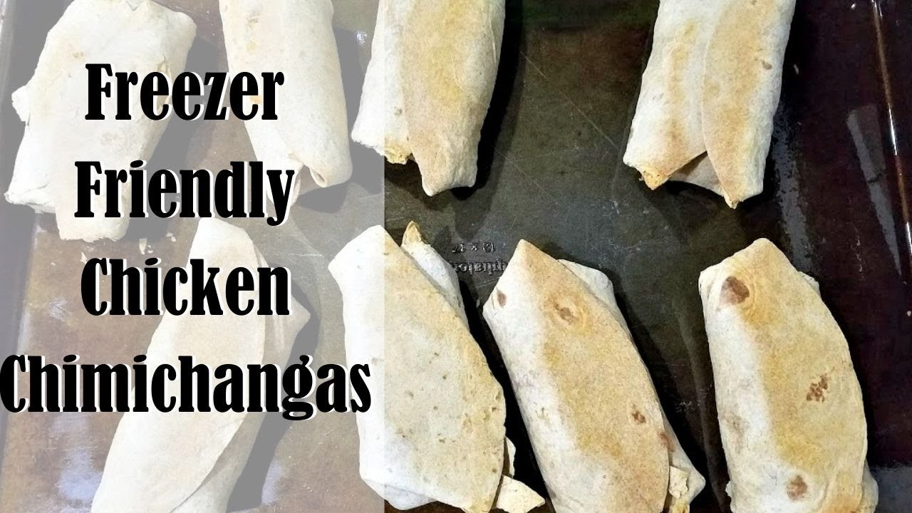 Baked Chicken Chimichangas {+VIDEO}