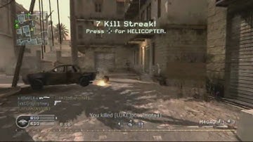 Cod 4 10 kill Quick Scope Streak