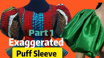 HOW TO SEW AN EXAGGERATED BALLOON SLEEVE | BEGINNERS FRIENDLY