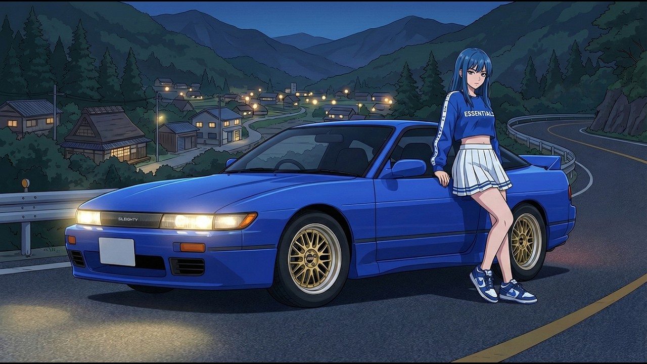 Initial D Anime - We Drive the Same Direction | City Pop x Eurobeat AMV | 同じ道