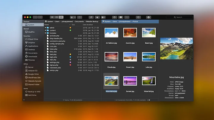 ForkLift 3 - most advanced file manager and FTP client for macOS