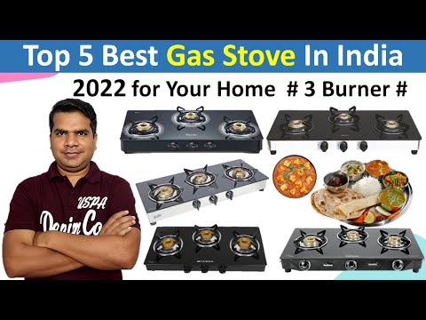 Top 5 3 Burner Gas Stove in India 2022 | Best Gas Stove for Home use