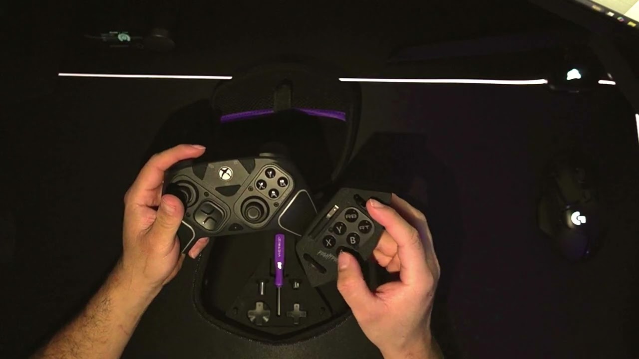 Unboxing Victrix Controller with Swapable Modules and Quick gameplay with trigger stops