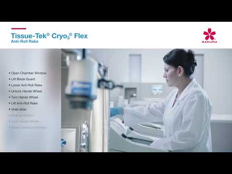Tissue Tek Cryo3 Flex Anti Roll Rake