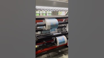 High Speed Slitting Rewinding Machine | Shaftless Type | Max.Speed 350m/min | DFQ-1300C3-2 #shorts