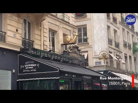 Vidéo: Découvrir le quartier de la rue Montorgueil à Paris