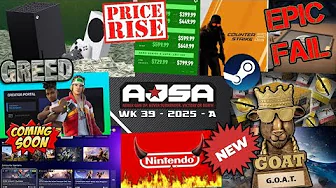 AJS News- Xbox Raises Console Prices AGAIN?!, Valves NEW Lootboxes WORST YET!, Fortnite DLC Creators