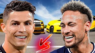 RONALDO VS NEYMAR CAR COLLECTION (2023)