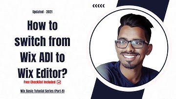 Part 9- How to Switch from Wix ADI to Wix Editor in 2021 || Wix Basic Tutorial Series 2021