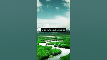 إِنَّ يَوْمَ الْفَصْلِ كَانَ مِيقَاتًا❤️#راحة_نفسية #حسن_الظن_بالله #مع_القرآن #سورة_النبأ