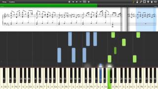 Rammstein - Mein Herz Brennt (Piano Version) - Piano tutorial and cover (Sheets + MIDI) chords