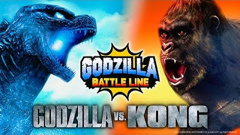 映画『ゴジラvsコング』×スマホゲーム『ゴジラ バトルライン』コラボ スペシャルPV【全世界にてコラボ第1弾 開催中！】