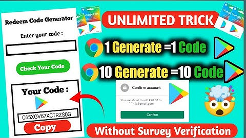 1 COIN = 1000 Free Redeem Codes | How To Get Free Redeem Code | Free Google play #freeredeecode