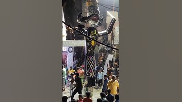 Ravan 2022 biggest Ravan in Malviya Nagar #ravan #dashara #making #ravan2022