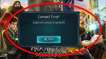 How To Fix Harry Potter Game "Connect Error - Could Not Connect To Server 101 " Android & Ios