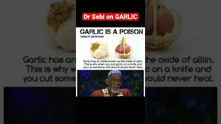 Dr Sebi on Dangers of Garlic