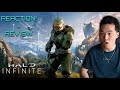 Halo infinite all cutscenes full movie 2021 4k ultra reaction  marine veteran reacts