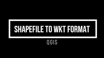 CONVERT SHP TO WKT IN QGIS || CSV