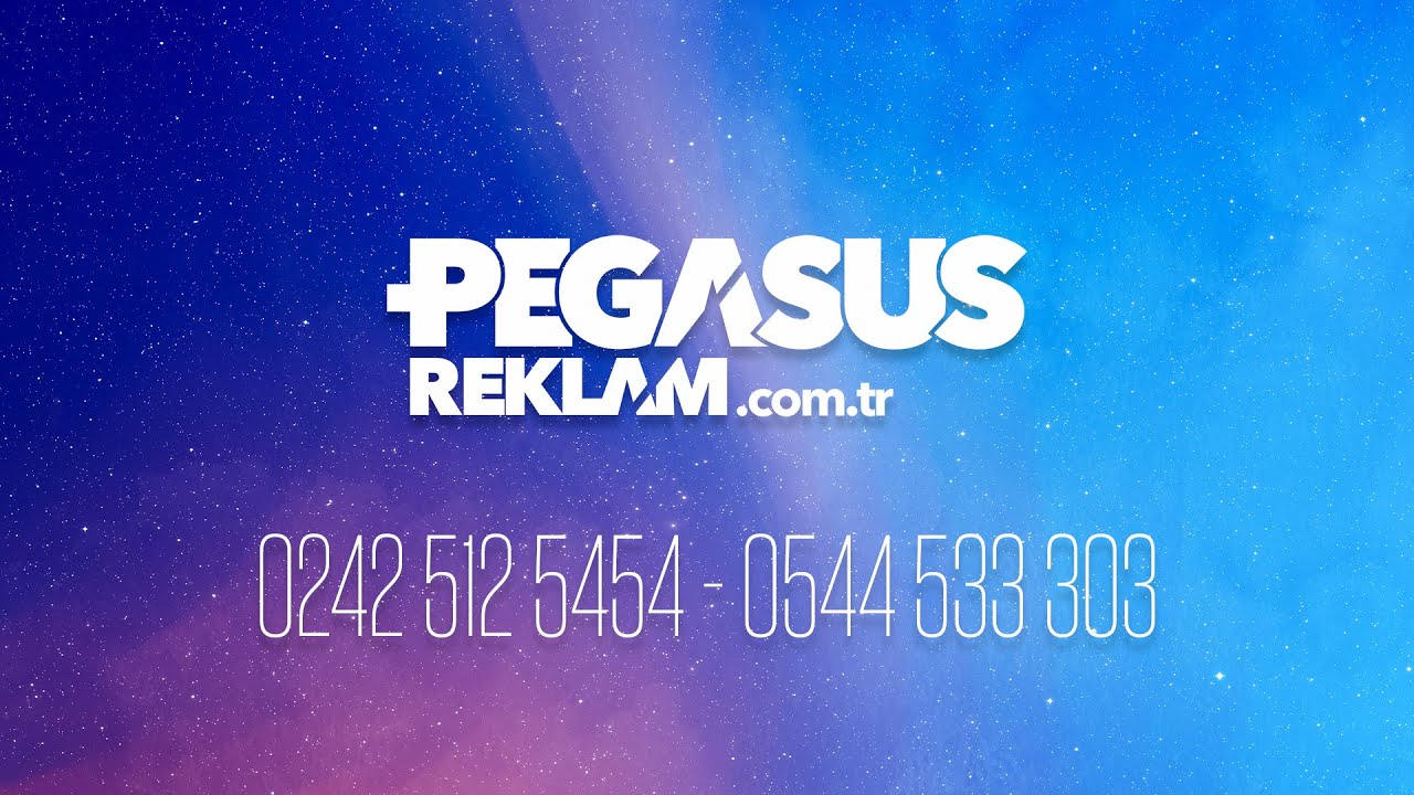 Pegasus Reklam - Alanya Tabela - Alanya Dijital Baskı