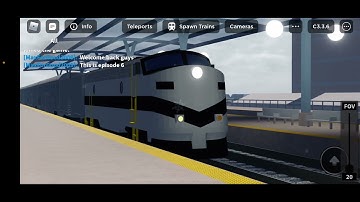 Rail’s Unlimited Episode 6 Railfanning (Roblox) read the description￼