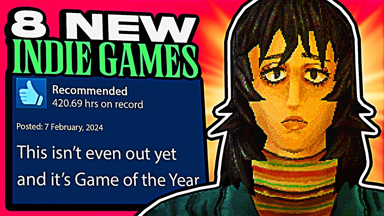 I played 8 NEW Indie Games on Steam to find some gems - YouTube