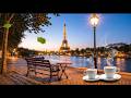 Paris Evening Serenity 🗼 Romantic Eiffel Tower Glow &amp; Peaceful Seine River Ambience ✨Deep Relaxation
