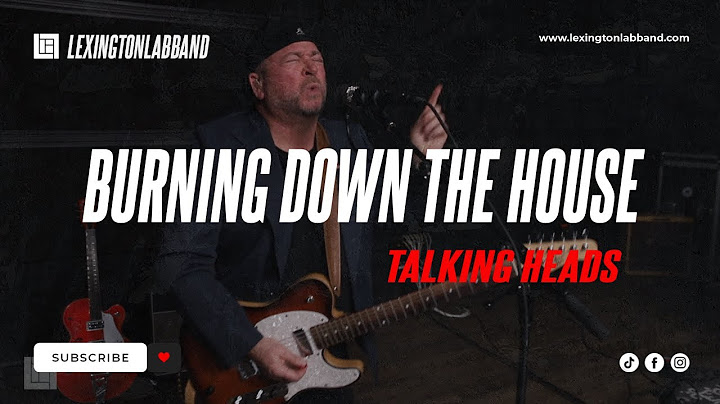 Burning Down the House Cover version - Cover performance video thumbnail