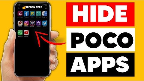 How To Hide & Unhide Apps in Any Poco Phone F1, X2, M2, M2 Pro, F2, X3, M3 | Apps Ko Hide Kaise Kare