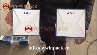 WIN-WIN PACK Box former/ Box erector/ Cartoning machine/ Cartoner/ Box closer