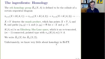 The Hurewicz Theorem in Homotopy Type Theory - Dan Christensen
