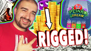 Plinko Dream App $1000 RIGGED! - Payment Proof SCAM Earn Money Paypal Review Youtube Cash Out Legit? screenshot 1