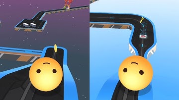 Sky Rolling Ball 3D - All Levels Gameplay Part 7