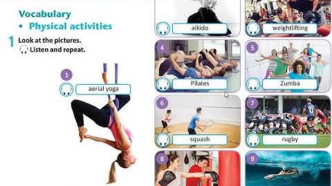 garde 8 module 4 Ex1 Physical activities