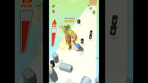 Muscle Rush Level 75 Gameplay Android & IOS #shorts
