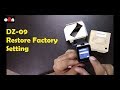 How To Restore Factory Setting DZ-09 SmartWatch