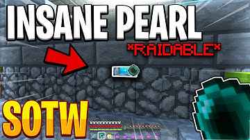 This INSANE pearl made them raidable *SOTW* | Minecraft HCF