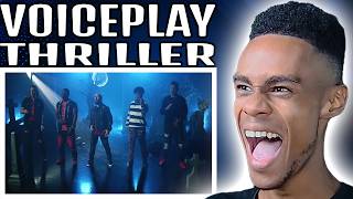 THRILLER - Michael Jackson (acapella) VoicePlay ft. J.None | FIRST TIME REACTION