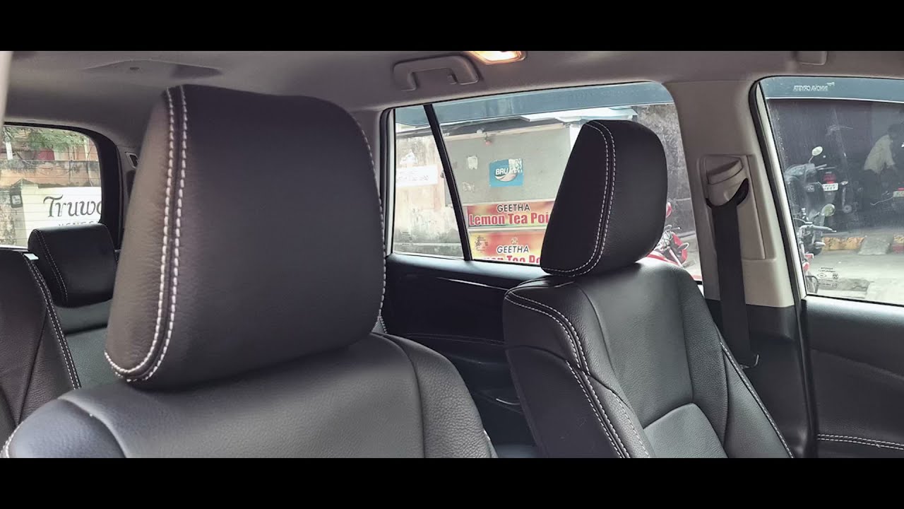 Innova Crysta Leather Seat Covers YouTube
