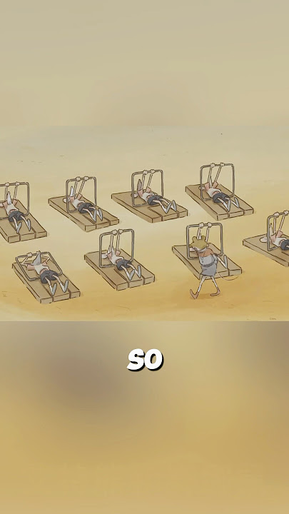 The mice actually use mousetraps for exercise.