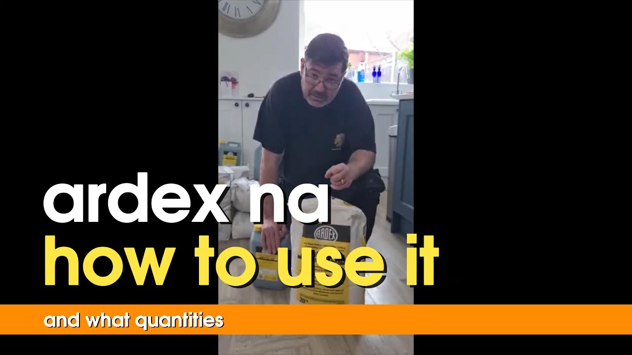 Ardex Arditex NA 20kg Latex floor screed and 5L bottle mixer 