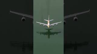 Emirates A380 RC Scale Model Dead-Stick Glide to Belly Splashdown! #RCPlane