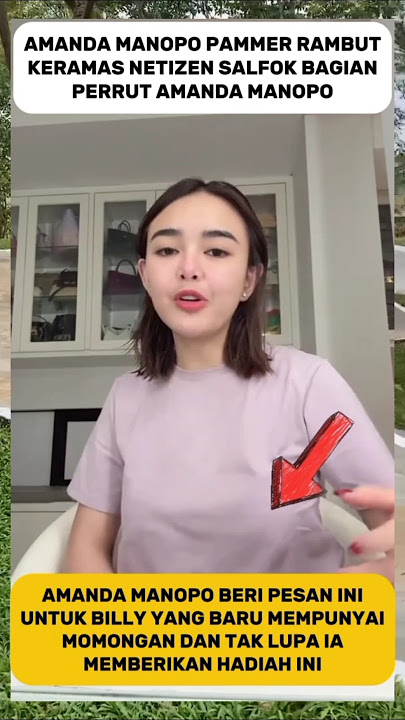 HEBBOH AMANDA MANOPO NEKAT LAKUKAN HAL INI #amandamanopo #shorts #short #shortvideo