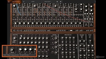 Arturia V 202: Moog Modular V Advanced - 2. Sequencer Setup