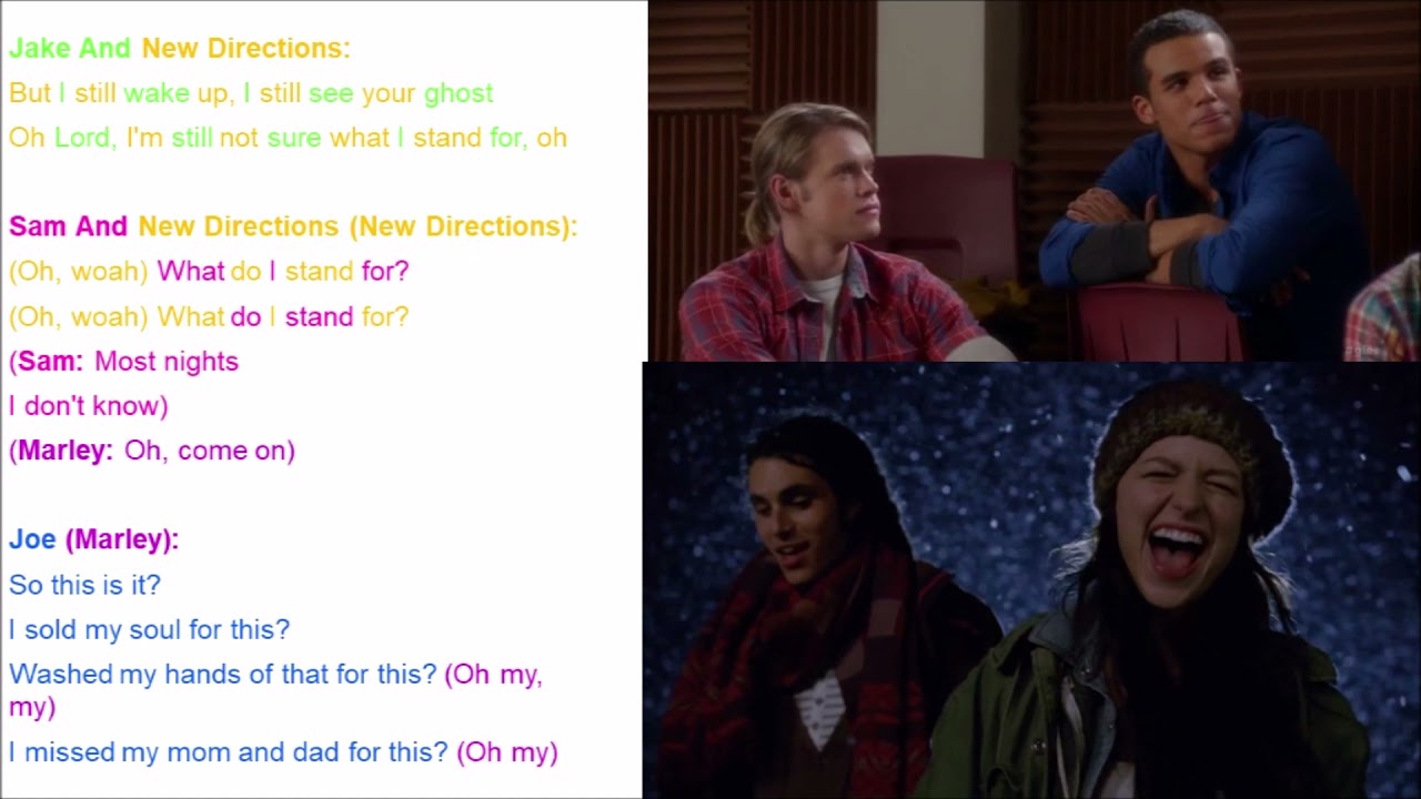 Some Nights Glee Lyrics