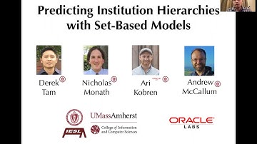AKBC 2020: Paper: Predicting Institution Hierarchies with Set-based Models