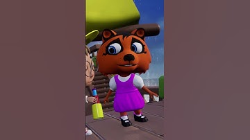 Thumbnail of 🎶 Imagination Song 🎶 Sing and learn with Bubbles and Friends #Shorts for Kids!